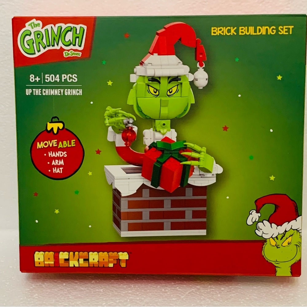 Brickcraft Up the Chimney Grinch Building Kit